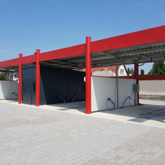 Nyírtelek önkiszolgáló autómosó  2020