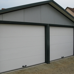 Két beállós garázs